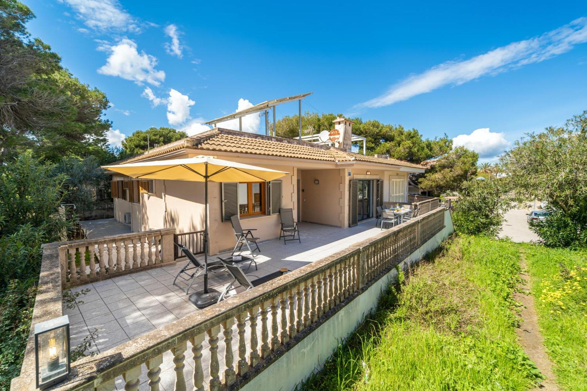 Villa Can Canta Natura Park House At Platja De Muro Beach Extérieur photo