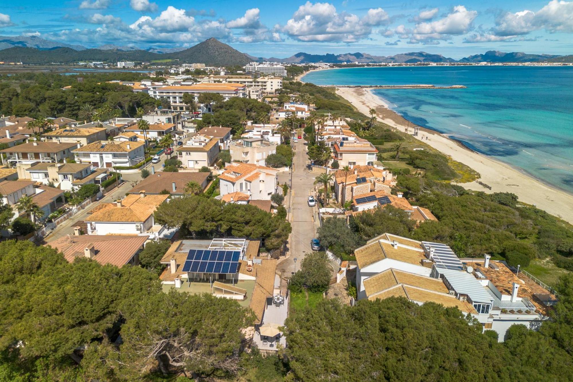 Villa Can Canta Natura Park House At Platja De Muro Beach Extérieur photo